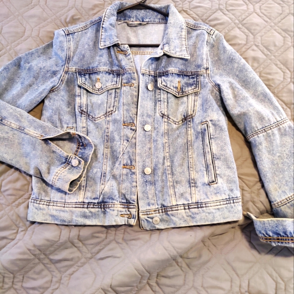 Free People Rumors Denim Jacket